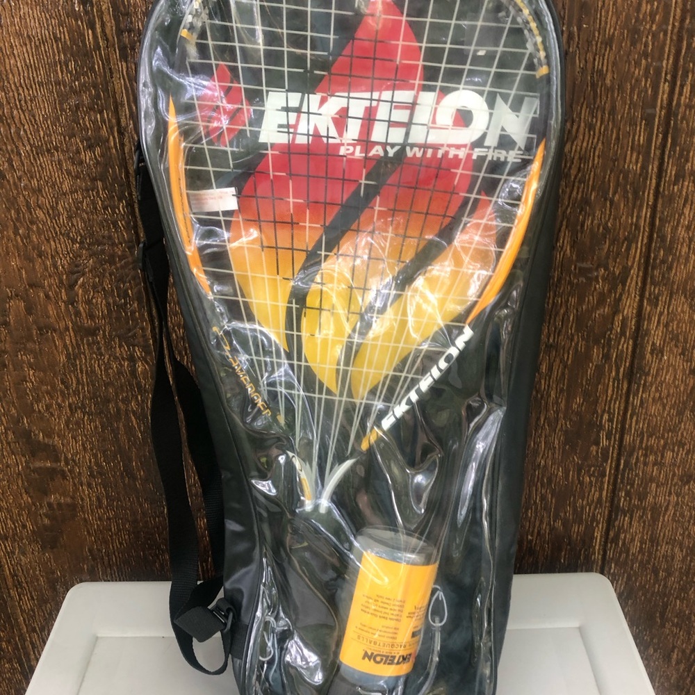 Ektelon "Play With Fire" racquetball set